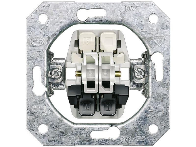 Siemens 5Ta2154, Drucktaster, Mehrfarbig, 10 A, 70 Mm, 70 Mm, 67 G