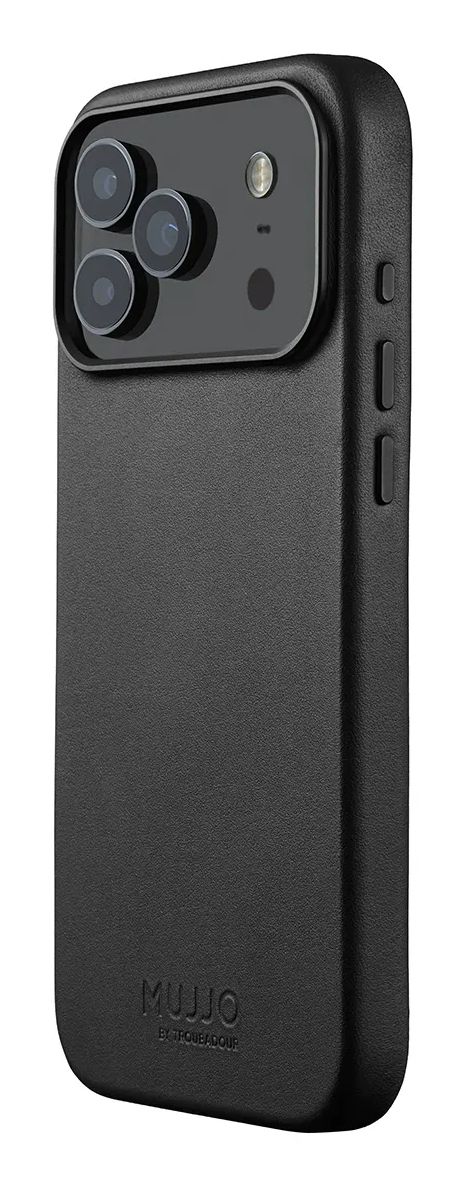 Mujjo Leather Case For Iphone 17 Pro Max - Black