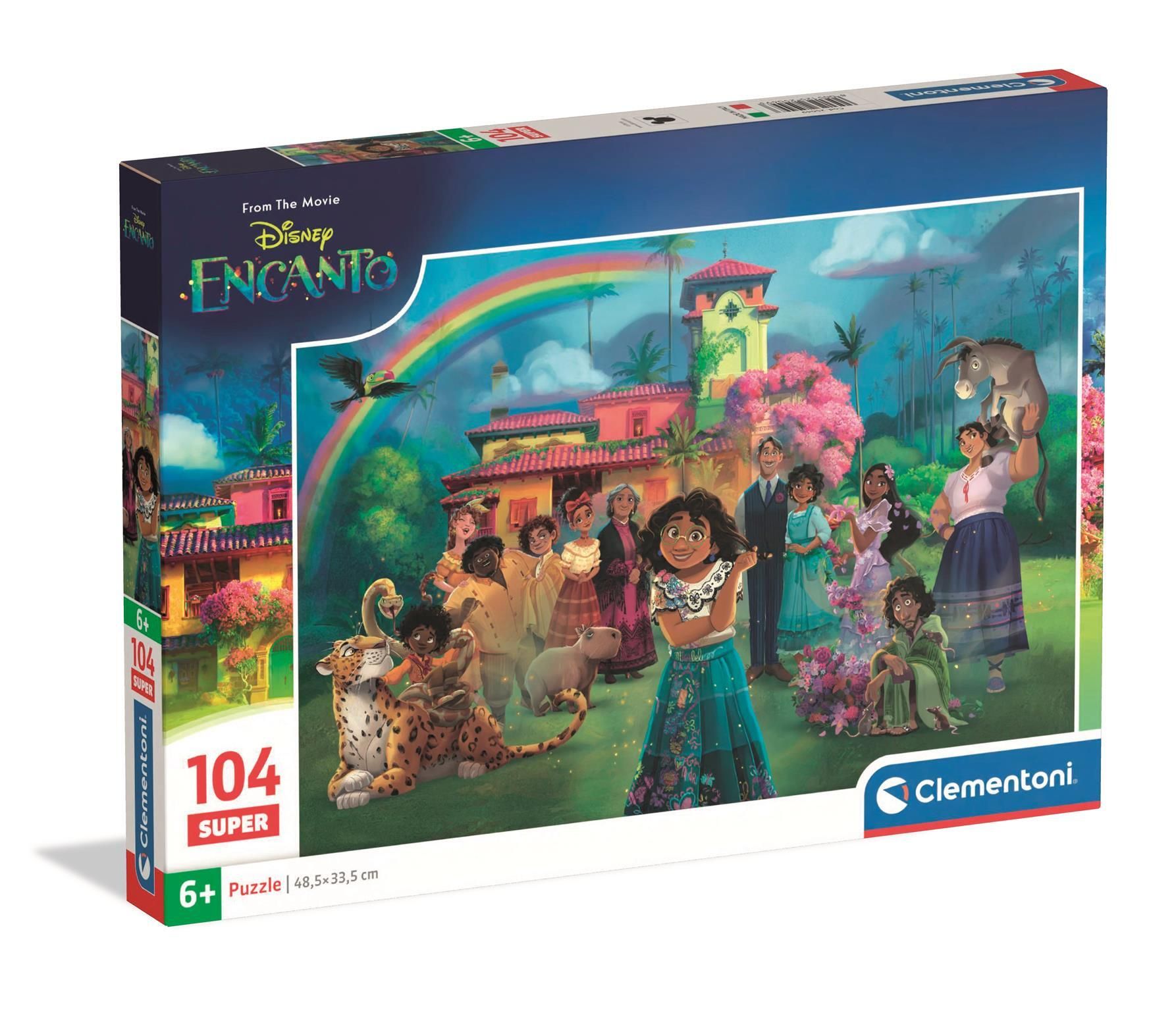 Cle Rätsel 104 Supercolour Encanto 25049