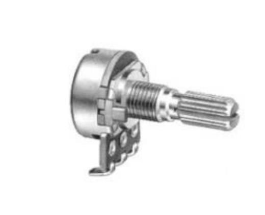 ALPHA RV16AF-10-15R1-A10K, Metallic, 10000 ohm (O), 300°