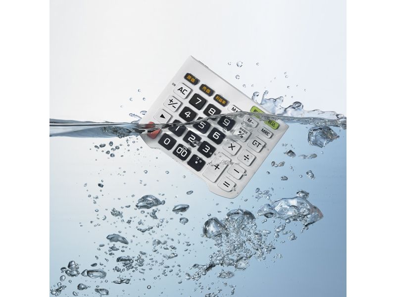 Casio Wd-320Mt - Skrivebords-Regnemaskine - 12 Cifre - Solpanel, Batteri