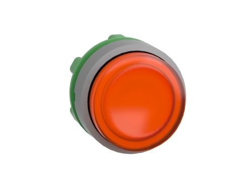 Schneider Electric Zb5, Knap, Orange, Universal Led, Ip66, Ik05, 17 G