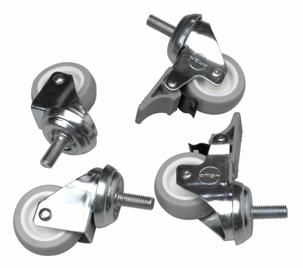 Equip Ezw-1, Castorhjul, Sølv, Tyrkiet, 30 Mm, 30 Mm, 60 Mm