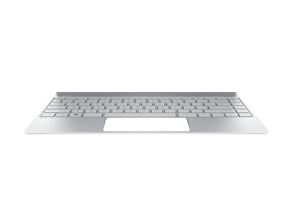 Hp 928504-Bg1, Kabinetbase + Tastatur, Schweizisk, Baggrundsbelyst Tastatur, Hp, Envy 13
