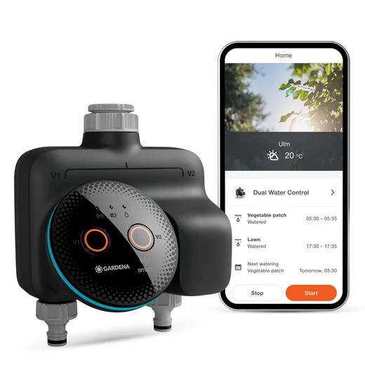 Gardena Smart Dual Bewässerungssteuerung Bluetooth 12 Bar 19034-20
