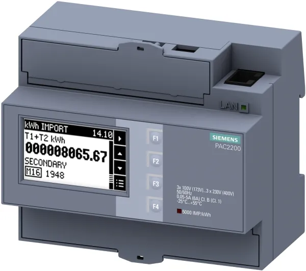 Siemens 7KM2200-2EA30-1JA1, Nuværende strøm, kWt, IP40, 100 A, 417 g, 433 g
