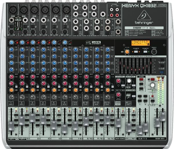Behringer Qx1832usb, 18 Kanaler