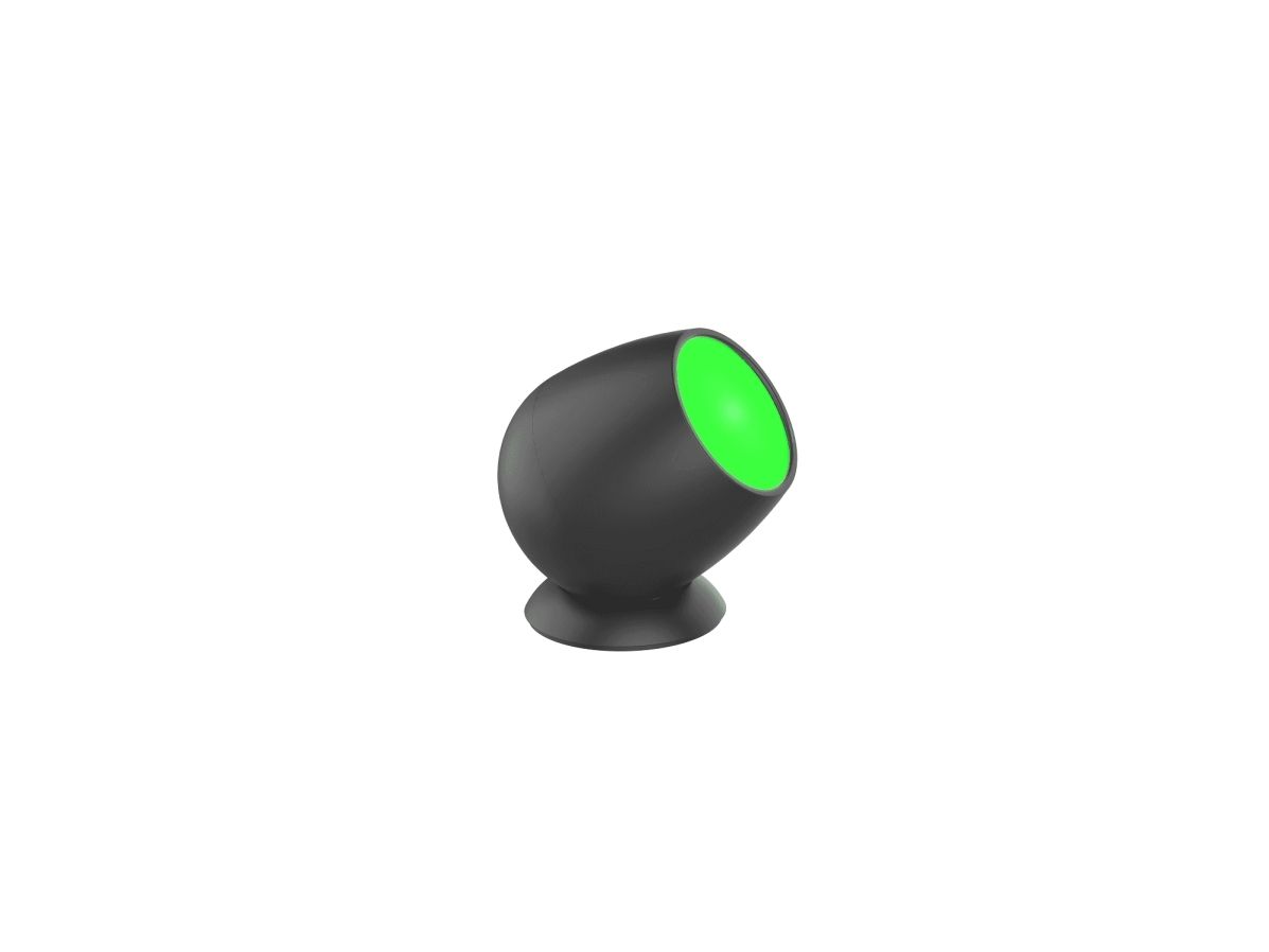 Woox R5145, Intelligente Tischlampe, Schwarz, Wi-Fi/Bluetooth, Blau, Grün, Rot, 3000 K, 6500 K