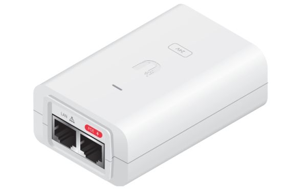 Ubiquiti Networks Poe-24-12W-Wh - 100Mbit Power Injector - Ac 100-240 V - 12 Watt - White