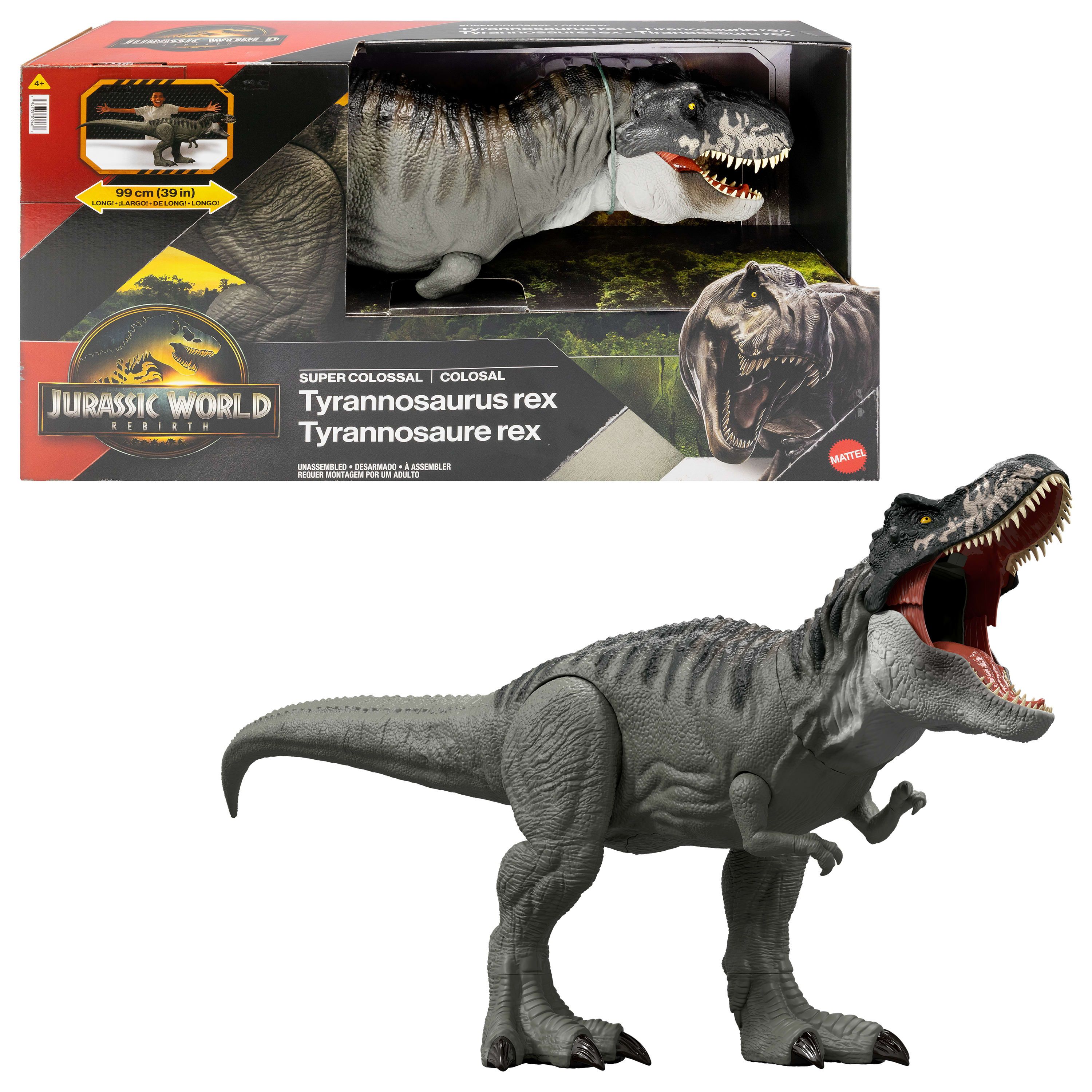 Jurassic World Super Colossal Tyrannosaurus Rex Action Figure