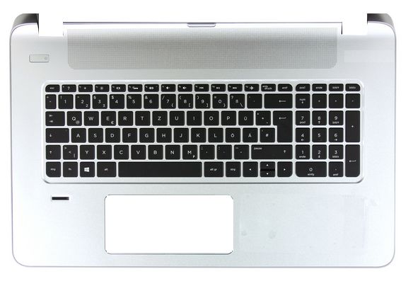 Hp 763935-071, Kabinetbase + Tastatur, Spansk, Baggrundsbelyst Tastatur, Hp, Envy 17-K