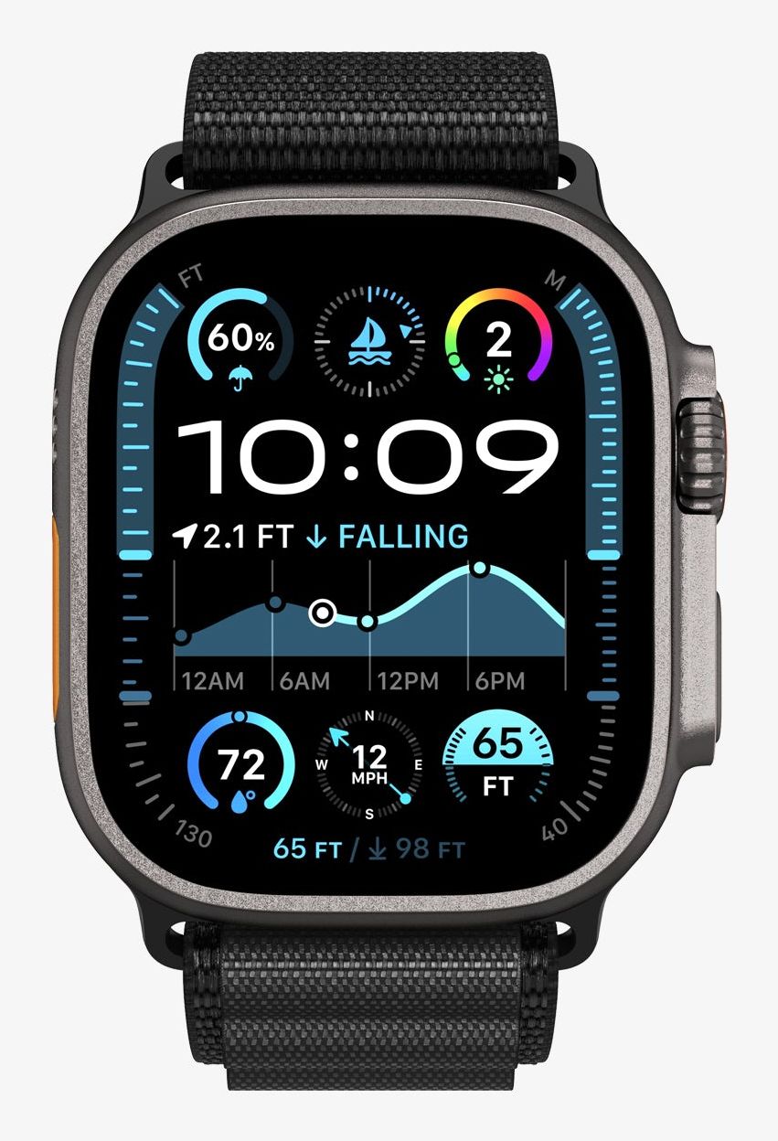 Spigen Fabric Band (hook) - black - Apple Watch 49mm/46mm/45mm/44mm
