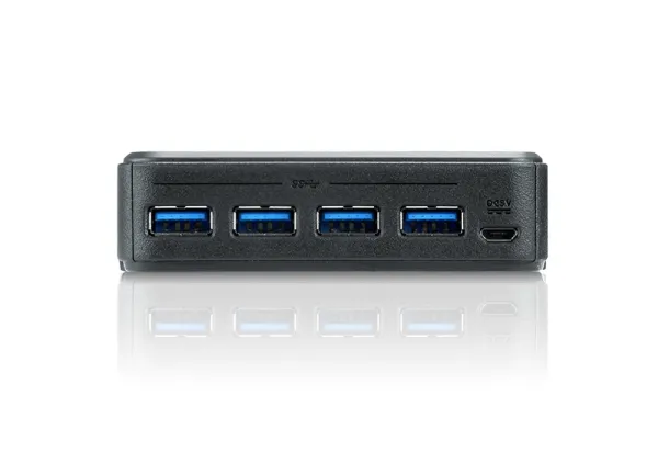 ATEN US434 - USB sharing switch til periferiudstyr - 4 x SuperSpeed USB 3.0 - desktop