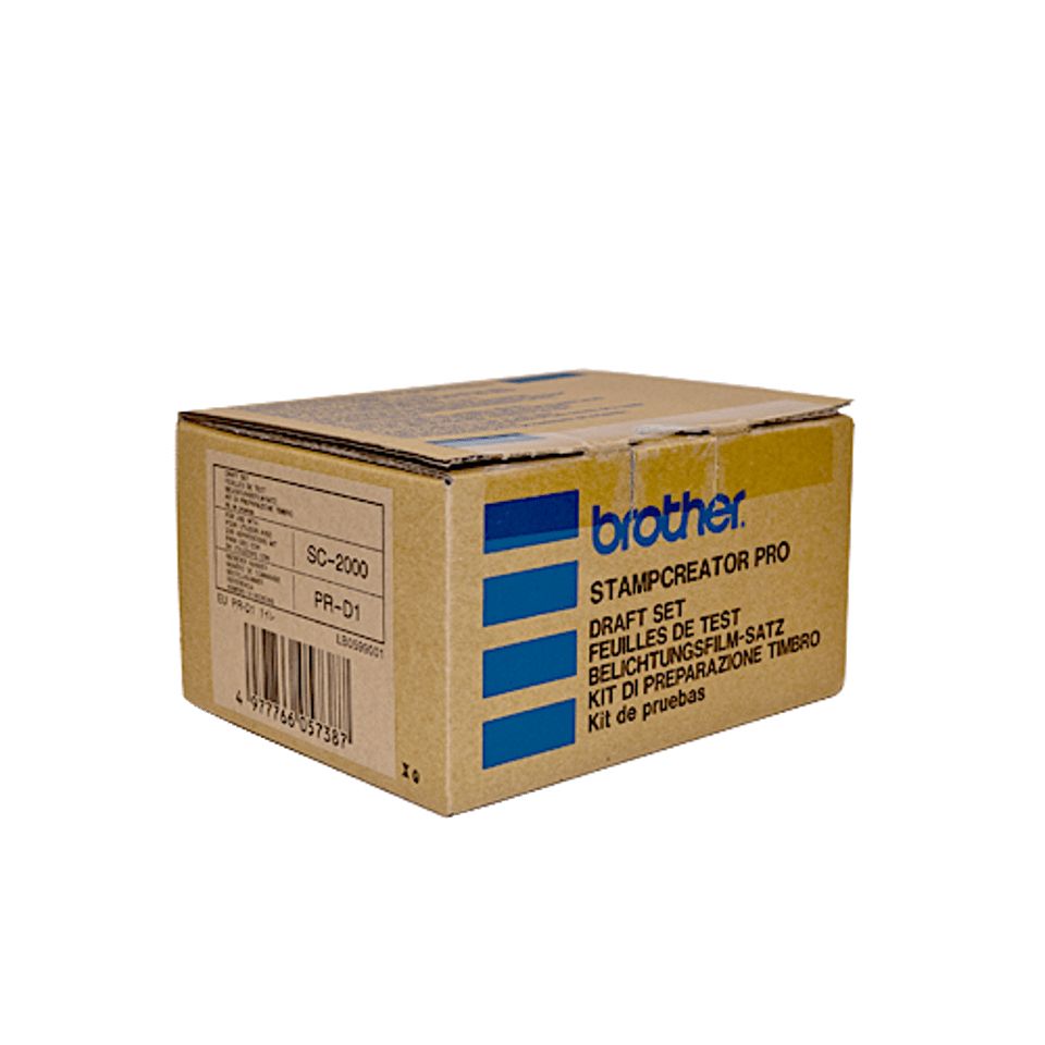 Brother Stamping Machine Kit Schwarz