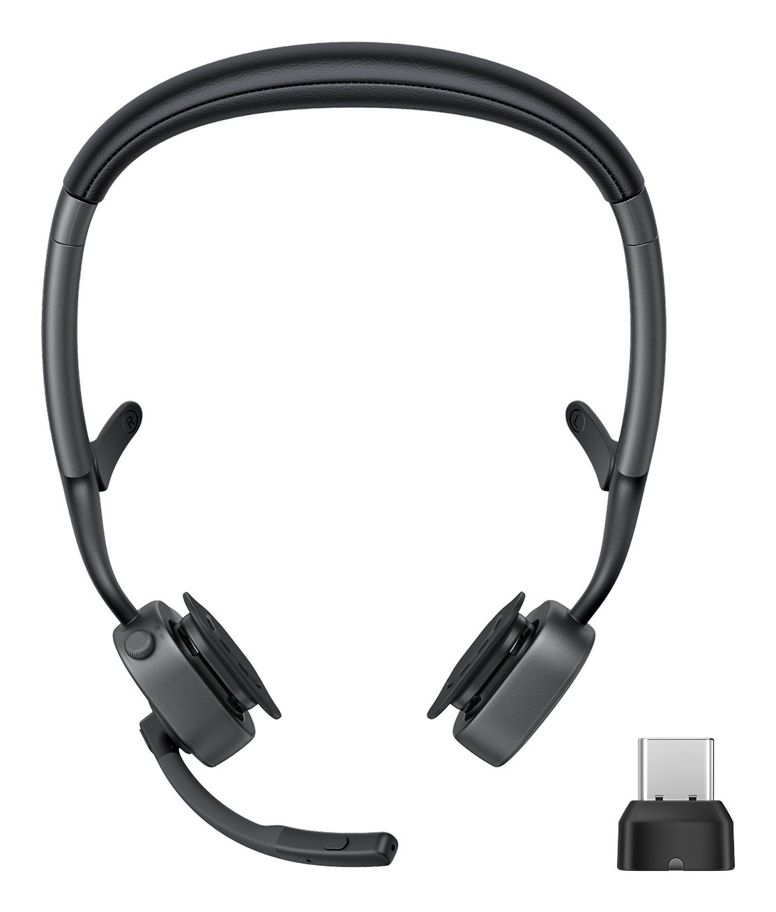 Shokz Openmeet2 Uc, Trådløs, Kontor/Callcenter, 77,9 G, Headset, Sort