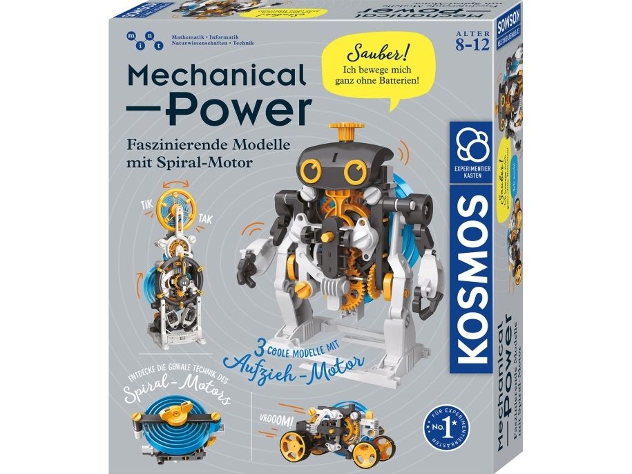 Kosmos Mechanical Power, Robot, Ingeniørarbejde, 8 År, Flerfarvet