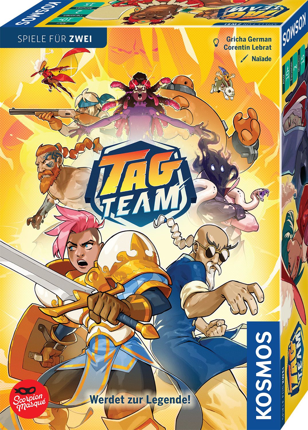 Kosmos Tag Team, Brettspiel, Strategie, 10 Jahr(E), 15 Min