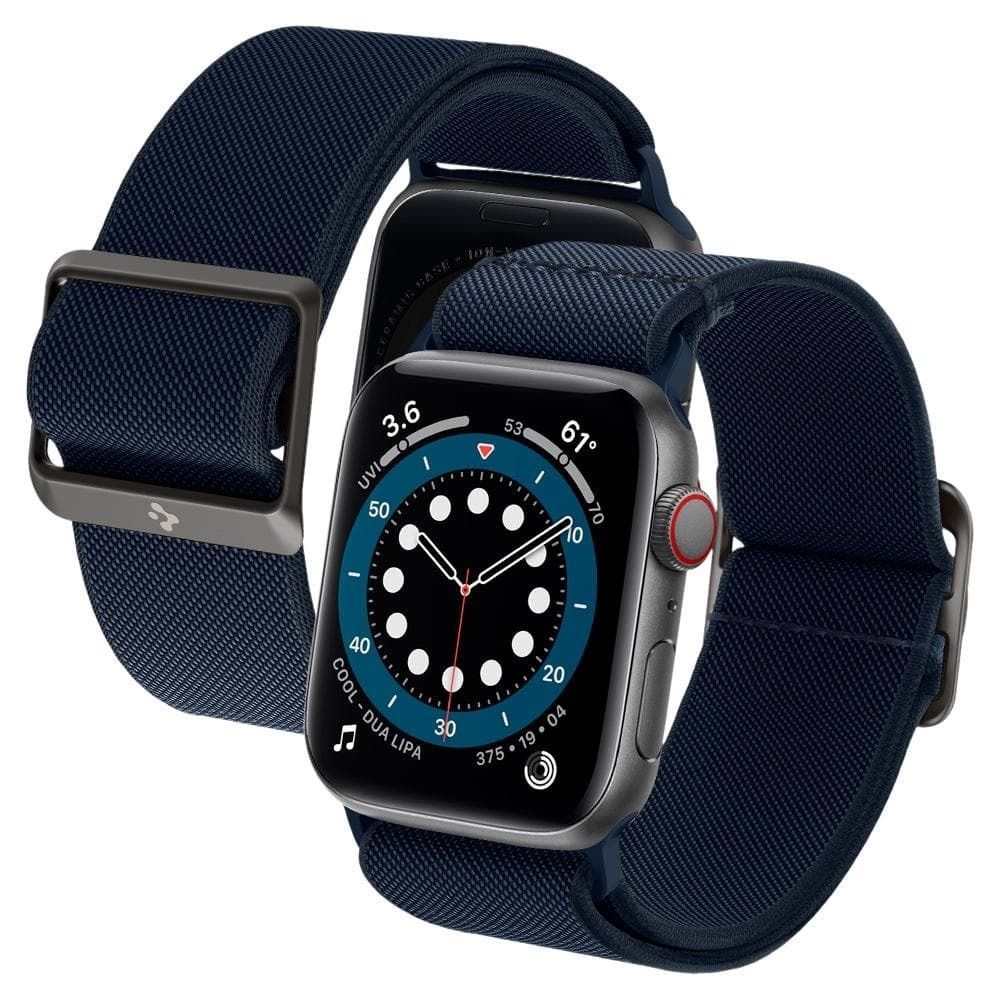 Spigen Amp02287, Band, Smartwatch, Marineblå, Apple, Apple Watch Ultra 49Mm (2022) Apple Watch Series 8 45Mm (2022) Apple Watch Series 7 45Mm (2021).