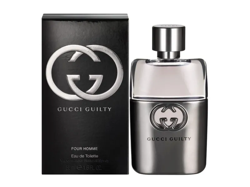 Gucci Guilty Pour Homme, Mænd, 50 ml, Spray, ALCOHOL DENAT, AQUA (WATER), PARFUM (FRAGRANCE), ETHYLHEXYL METHOXYCINNAMATE, DIETHYLAMINO...
