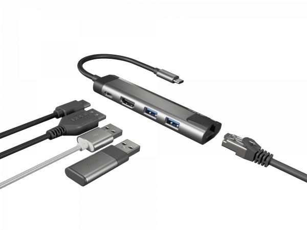 Natec Fowler Go Usb-C Dockingstation/Replikator (Nmp-1985)