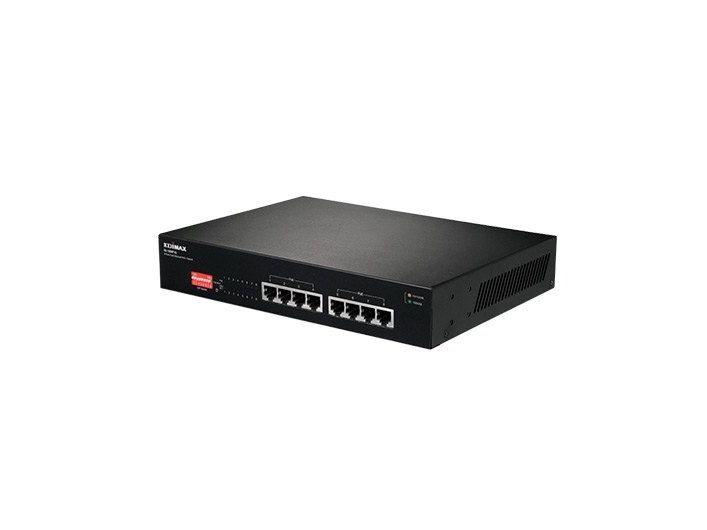 Edimax Gs-1008P V2, Gigabit Ethernet (10/100/1000), Vollduplex, Power Over Ethernet (Poe)