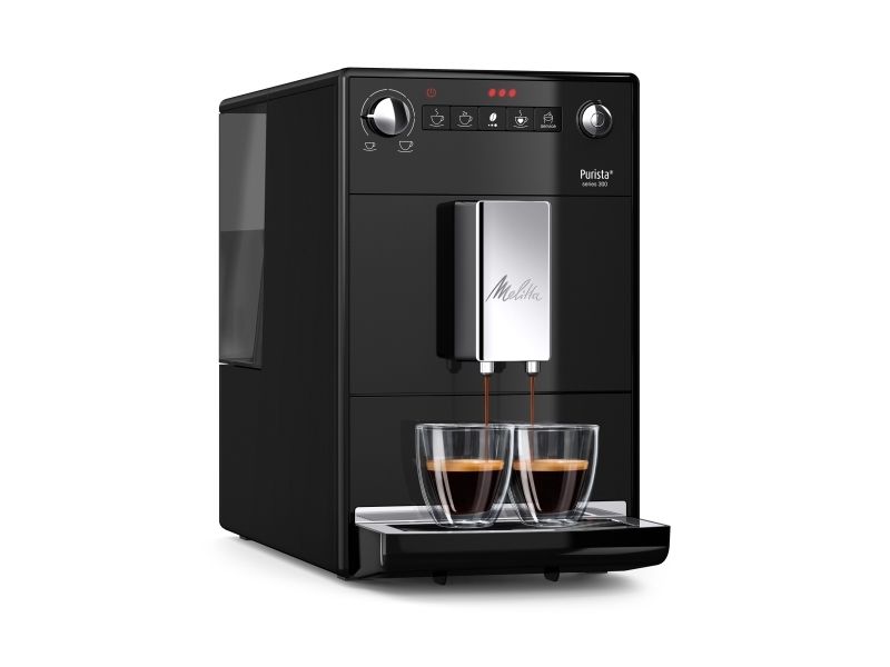 Melitta Series 300 Purista - Automatisk Kaffemaskine - 15 Bar - Sort