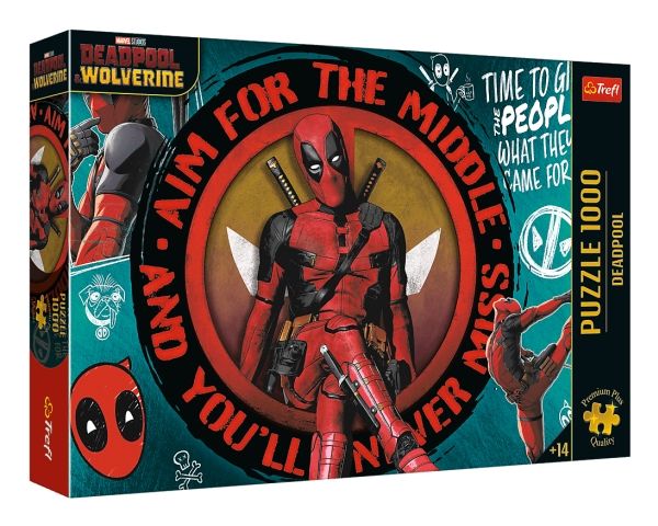 Trefl Premium Plus Quality Deadpool, 1000 Stück(E), Videospiel