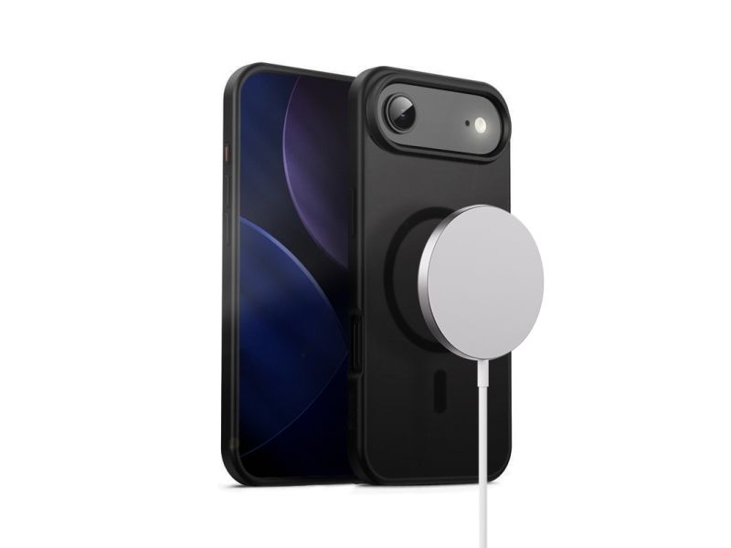Crong , Cover, Apple, Iphone Air, Schwarz, Durchscheinend