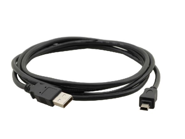 Kramer Electronics Usb-A (M) To Usb Mini-B 5-Pin (M) 2.0, 3M, 3 M, Usb A, Mini-Usb B, Usb 2.0, Männlich/Männlich, Schwarz