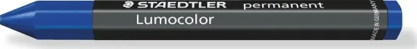 STAEDTLER Lumocolor omnigraph 236 - Färgkrita - permanent - blå (paket om 12) | Skola & Hobby - Solida färger - Färgkritonger för skolanvändning | GameStuff
