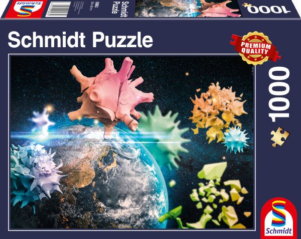 Schmidt Games Schmidt Games Puslespil Pq 1000 Planeta Ziemia 2020 G3