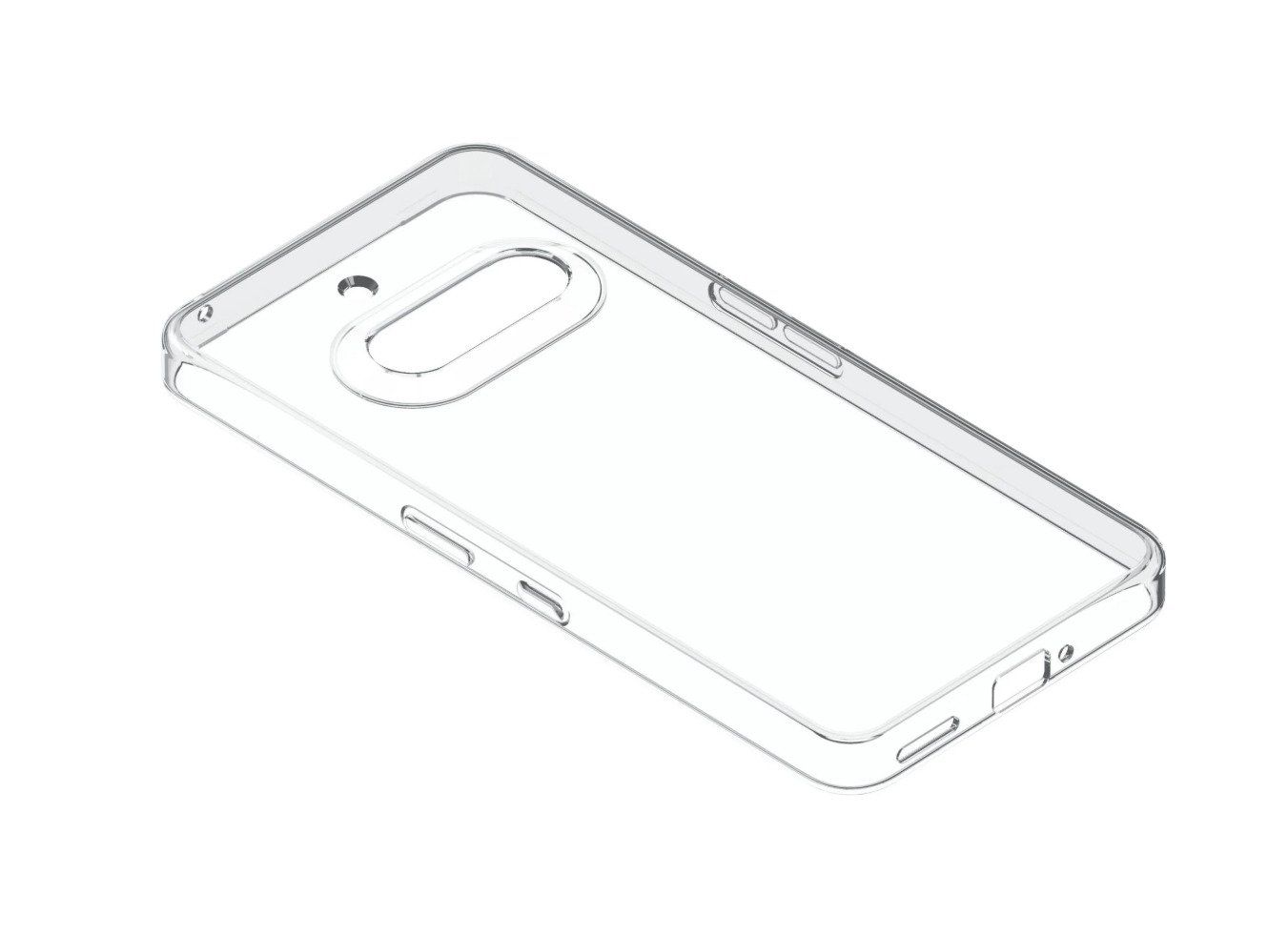 Nothing Pc Back Cover Transparent Nothing Phone (3A)