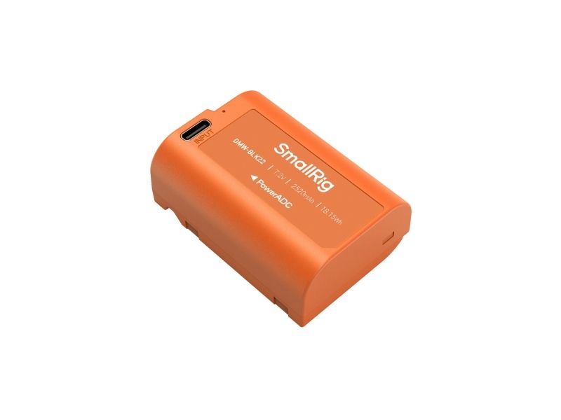 SmallRig DMW BLK22 (Kamera Akku), Kamera Stromversorgung, Orange - Image 3