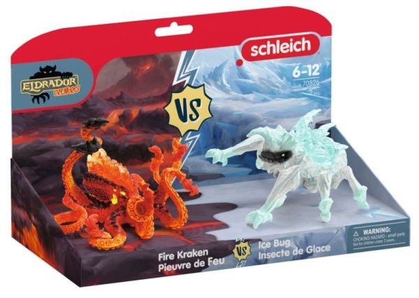 Schleich Eldrador Creatures 70826 Eiskäfer Vs. Feuerkrake