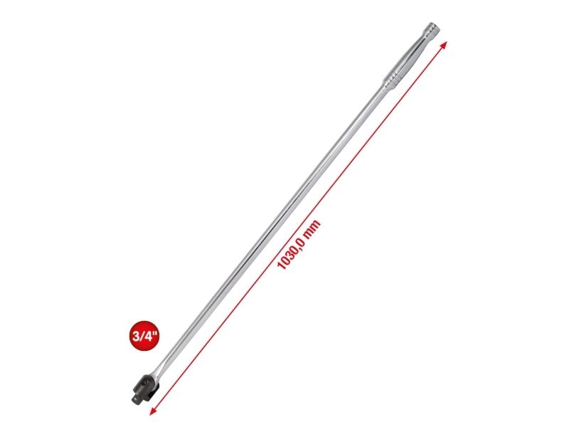 Ks Tools 918.1801, Einzelner Artikel, Verlängerungsstange, Chrom-Vanadium-Stahl, 1 Stück(E)