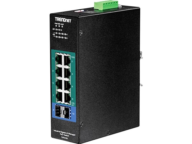Trendnet Ti-Pg102i, Managed, L2, Gigabit Ethernet (10/100/1000), Vollduplex, Power Over Ethernet (Poe)