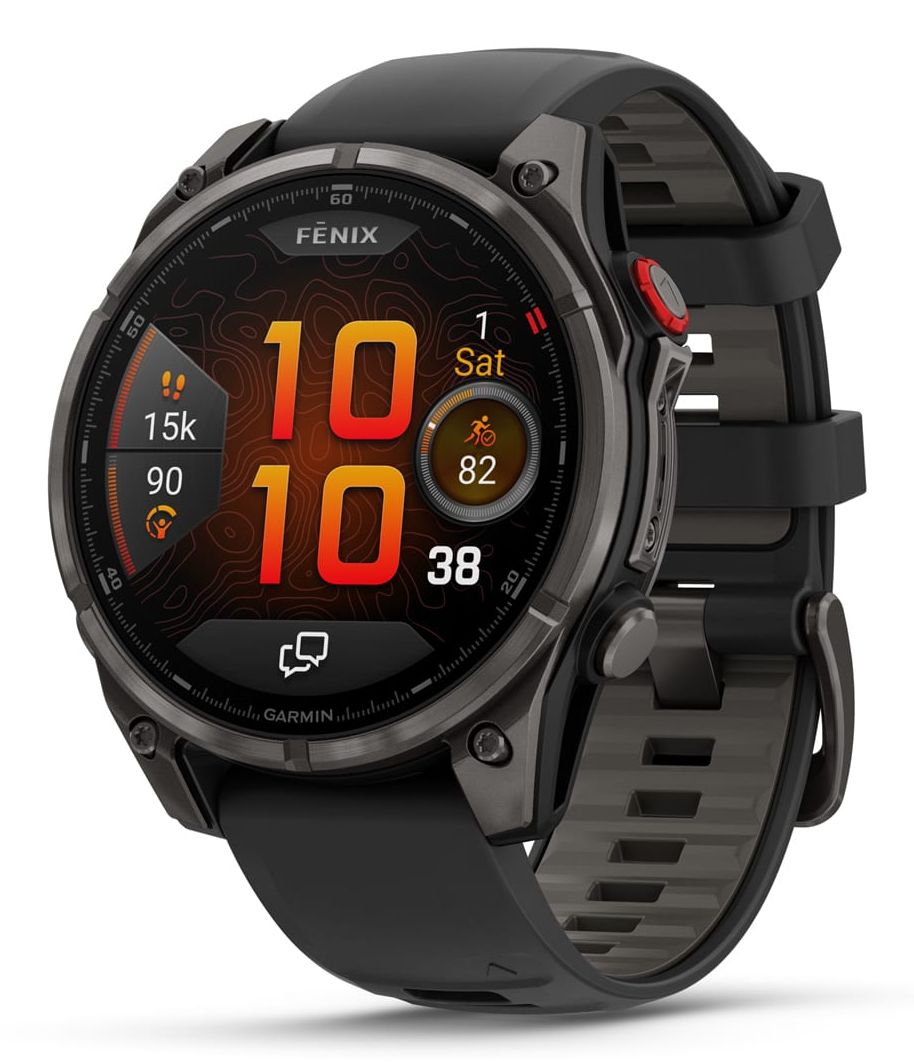 Garmin Schwarz/Grau Fēnix 8 Pro Gps Nfc 47Mm Amoled M Wasserdicht 10Atm Spo2 Herzfrequenz - Image 6