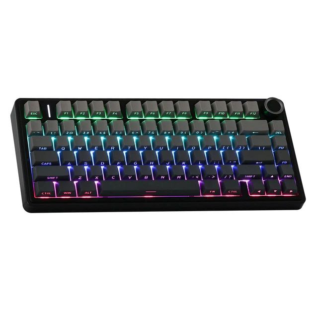 AULA klawiatura gasket F75 Gradient Grey Reaper switch 80 klawiszy RGB
