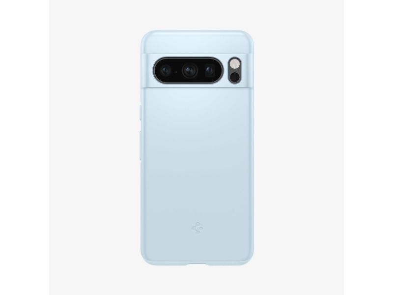 Spigen Thin Fit, Cover, Google, Google Pixel 8 Pro, 17 Cm (6.7"), Blau