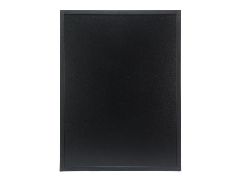 Chalkboard Securit Woody Tavle 60X80 Sort - Inkl. Hvid Kridtmarker