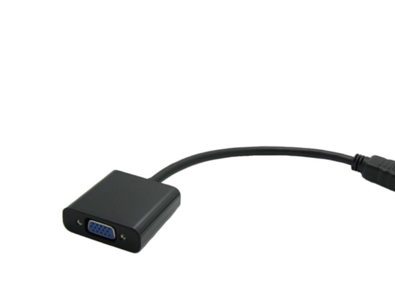 Value Hdmi-Vga Adapterkabel, Hdmi St / Vga Bu, 0,15 M, Hdmi, Vga (D-Sub), Männlich, Weiblich, Gerade