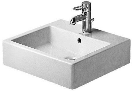 Duravit Vero Håndvask 500x470mm med hanehul og overløb