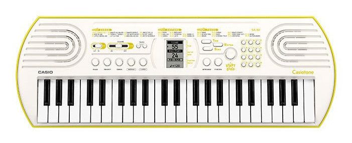 Casio SA-80 gelb Keyboard mint 44 Mini Tasten NEU - Bild 6