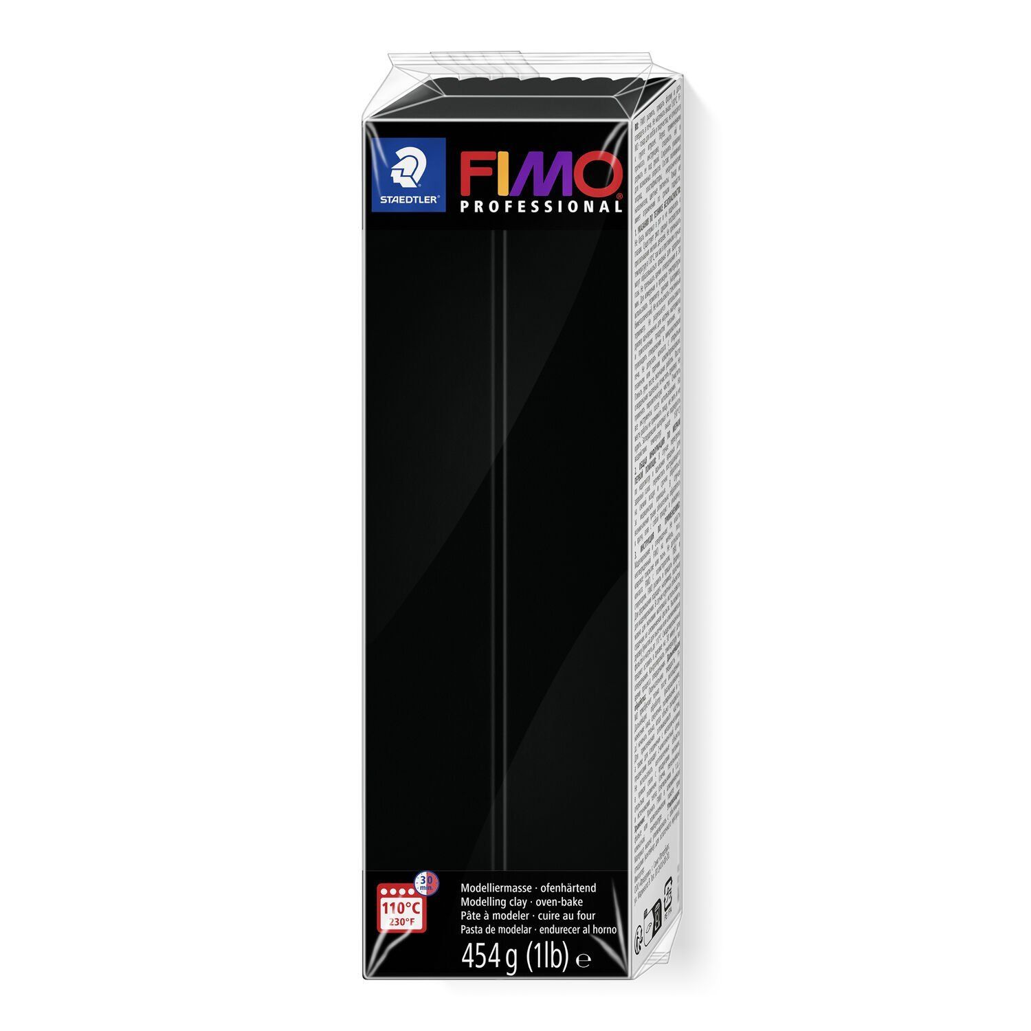 Staedtler FIMO professional 8041 modellervoks 454 g, sort
