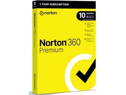 Norton 360 Premium 75GB Nordic 1 User 10 Devices 12 Months