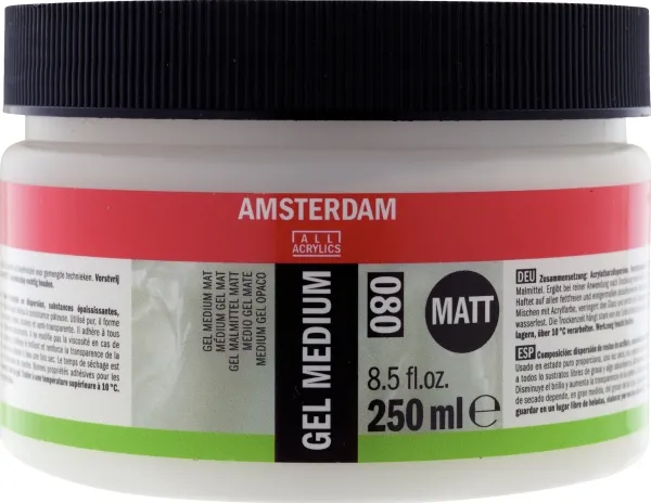 Amsterdam Gel medium matt 080 jar | Skola & Hobby - Konstmaterial - Tillsatser | GameStuff