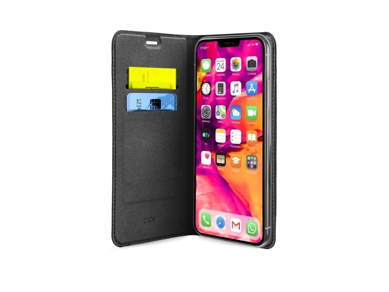 SBS TEBKLITEIP12MK, Tegnebogsetui, Apple, iPhone 12/12 Pro, 15,5 cm (6.1), Sort