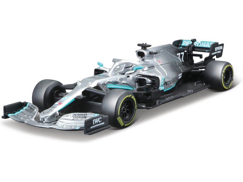 Formula Metal Model - Bburago Mercedes Amg F1 W10 Eq Power 1:43 #77 Valtteri Bo
