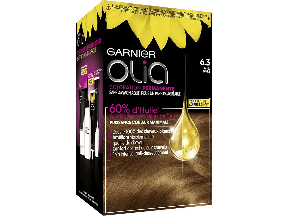 Garnier Olia Permanente Haarfarbe 73 Golden Dark Blonde