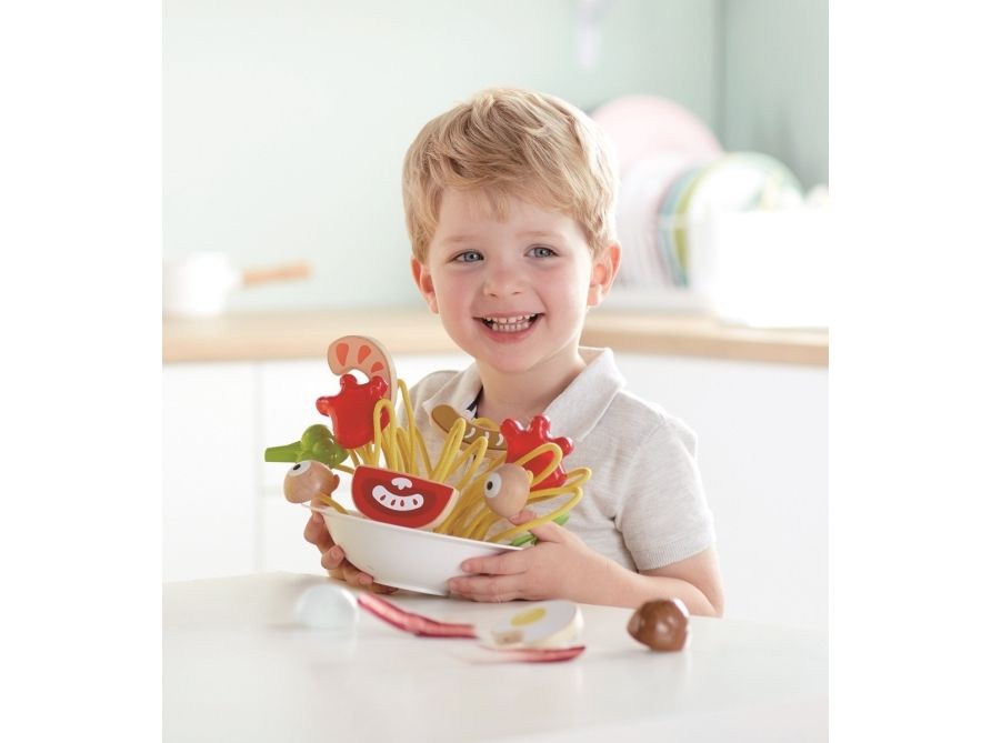Hape Silly Spaghetti | Leksaker - Rollek - Leksakskök och mat | GameStuff